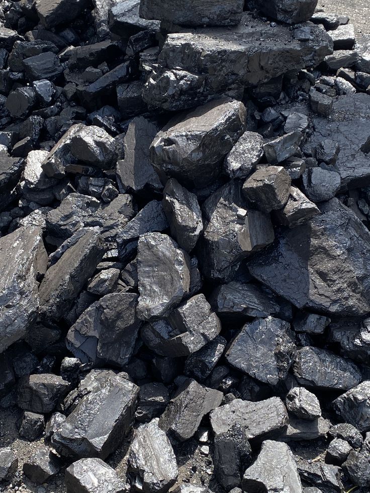 Raw coal
